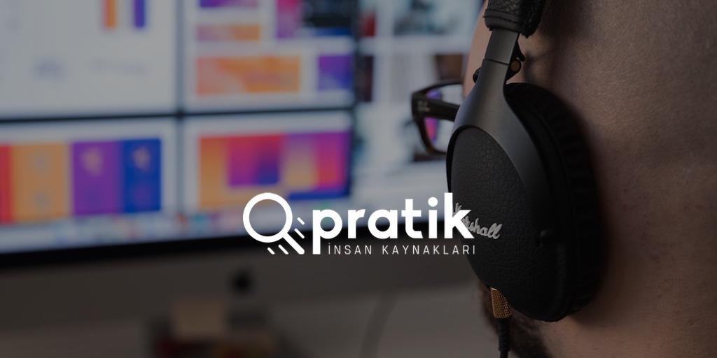Müzik dinleyerek çalışan personel